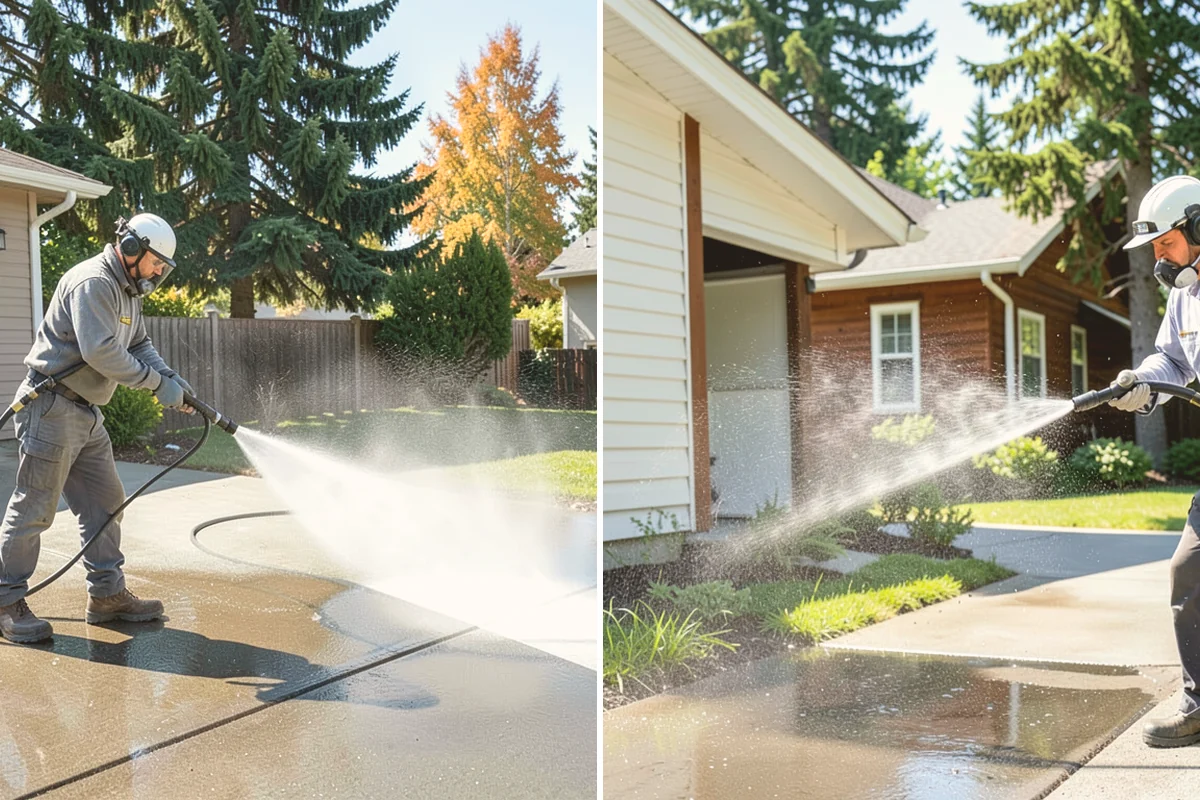 Pool Fence Cleaning in Algona, King County, WA - Identify the fence material and hardware type