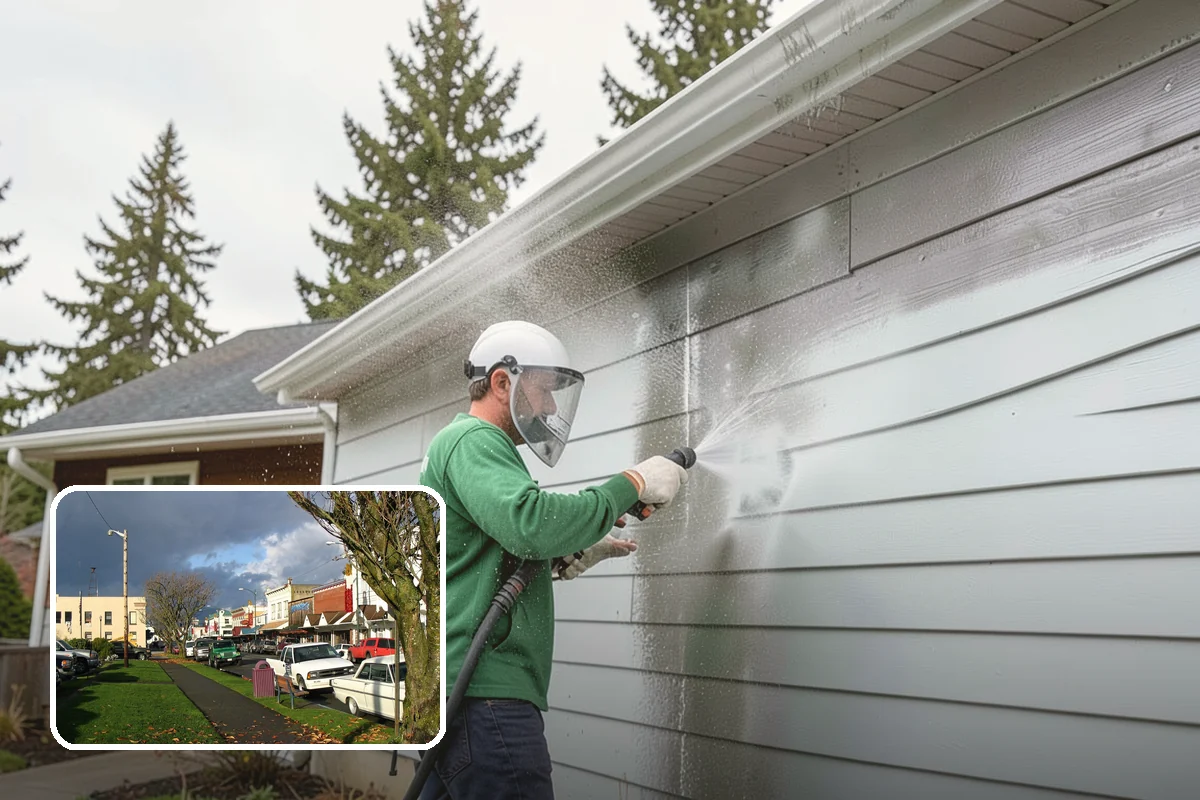 Pool Fence Cleaning in Arlington, Snohomish County, WA - Cleans glass, aluminum, and mesh fencing appropriately