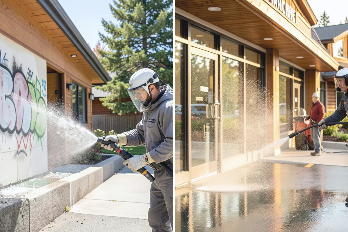 Pool Fence Cleaning in Auburn, King County, WA - Identify the fence material and hardware type