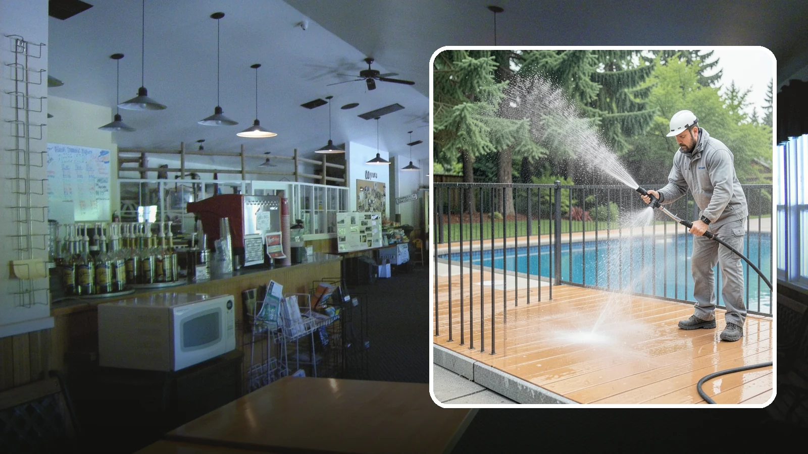 Pool Fence Cleaning in Black Diamond, King County, WA - We clean pool safety fencing so aluminum, glass, or mesh barriers stay clear of the grime that dulls them in the wet season.