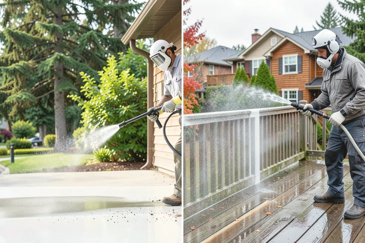 Pool Fence Cleaning in Black Diamond, King County, WA - Identify the fence material and hardware type