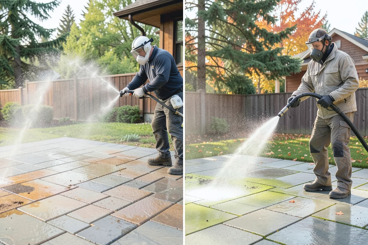 Pool Fence Cleaning in Bonney Lake, Pierce County, WA - Identify the fence material and hardware type