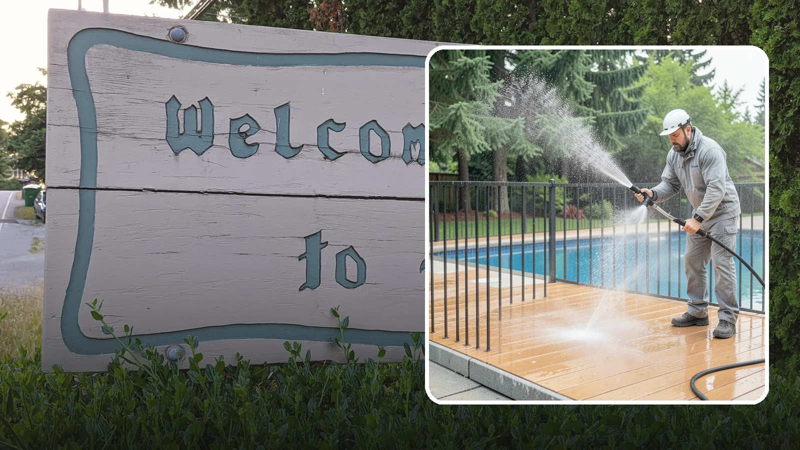 Pool Fence Cleaning in Brier, Snohomish County, WA - We clean pool safety fencing so aluminum, glass, or mesh barriers stay clear of the grime that dulls them in the wet season.