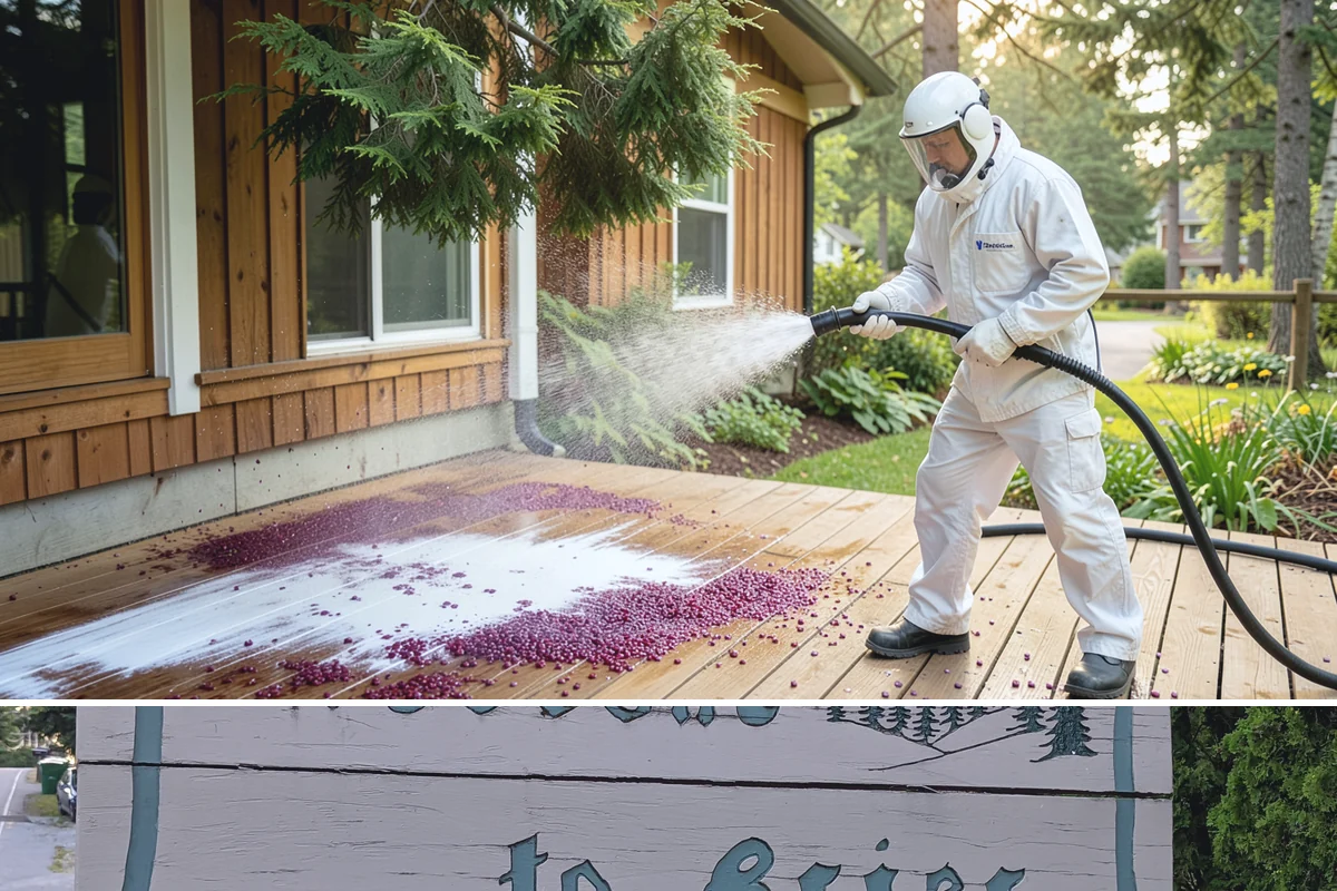 Pool Fence Cleaning in Brier, Snohomish County, WA - A spring cleaning readies the fence for a summer of clear, safe sightlines to the pool.