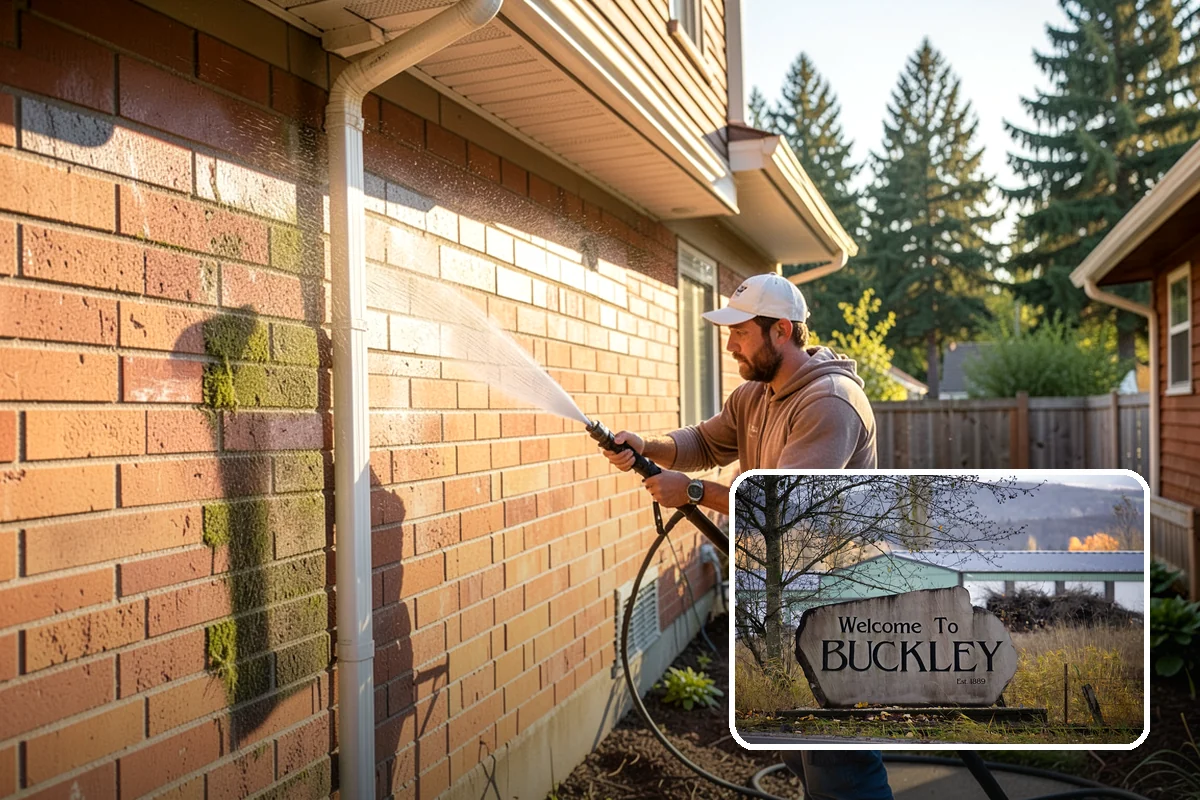 Pool Fence Cleaning in Buckley, Pierce County, WA - Cleans glass, aluminum, and mesh fencing appropriately