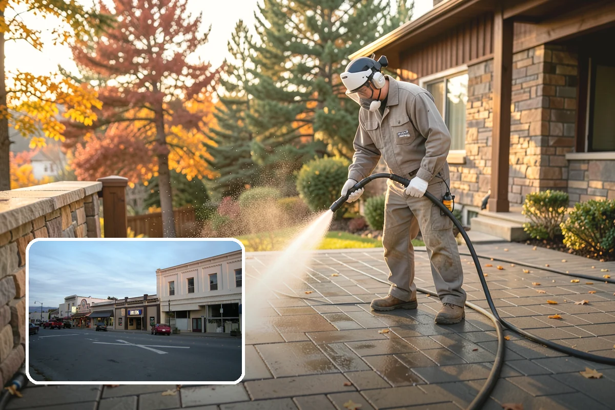 Pool Fence Cleaning in Burlington, Skagit County, WA - Cleans glass, aluminum, and mesh fencing appropriately