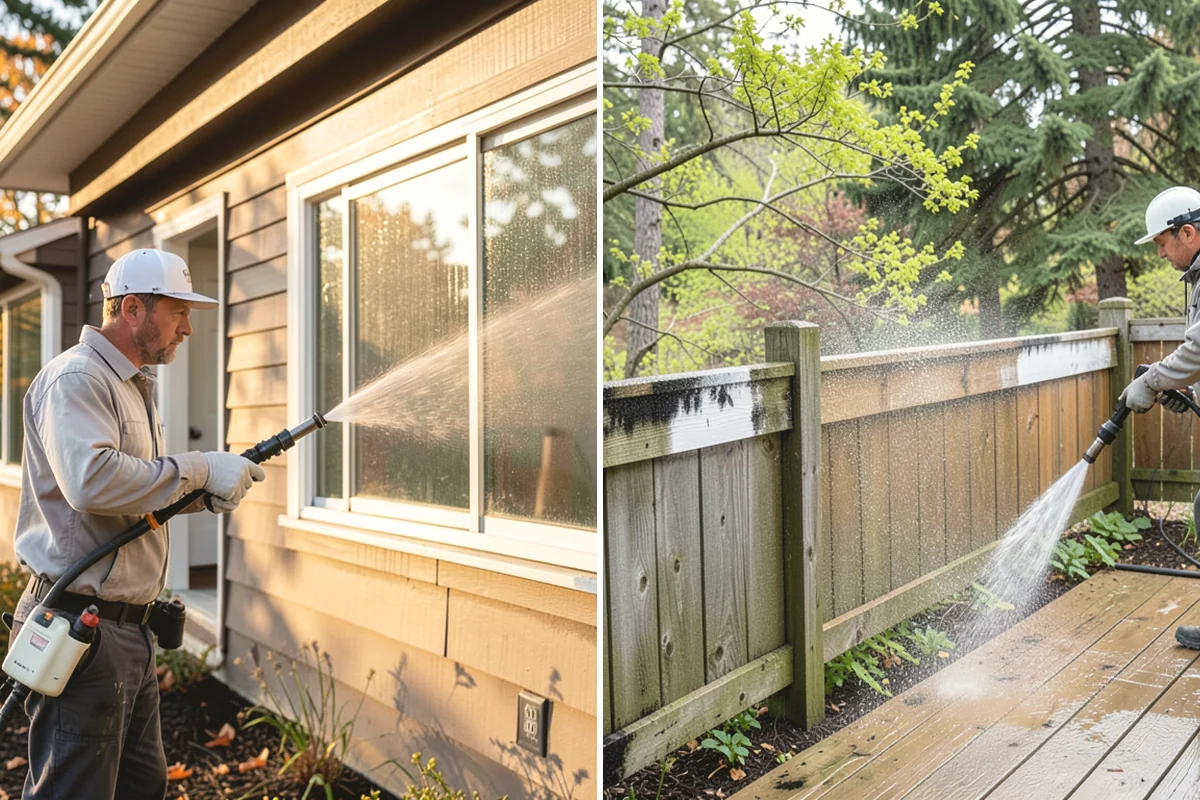 Pool Fence Cleaning in Burlington, Skagit County, WA - Identify the fence material and hardware type