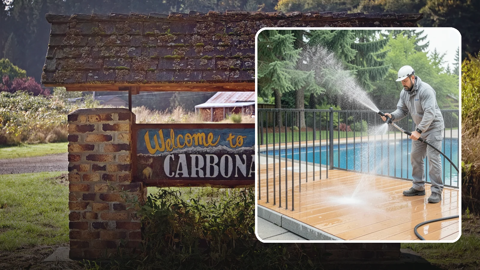 Pool Fence Cleaning in Carbonado, Pierce County, WA - We clean pool safety fencing so aluminum, glass, or mesh barriers stay clear of the grime that dulls them in the wet season.