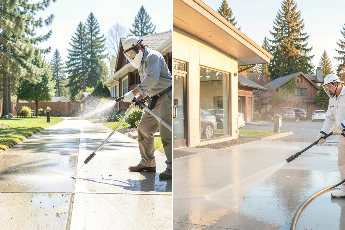 Pool Fence Cleaning in Carbonado, Pierce County, WA - Identify the fence material and hardware type