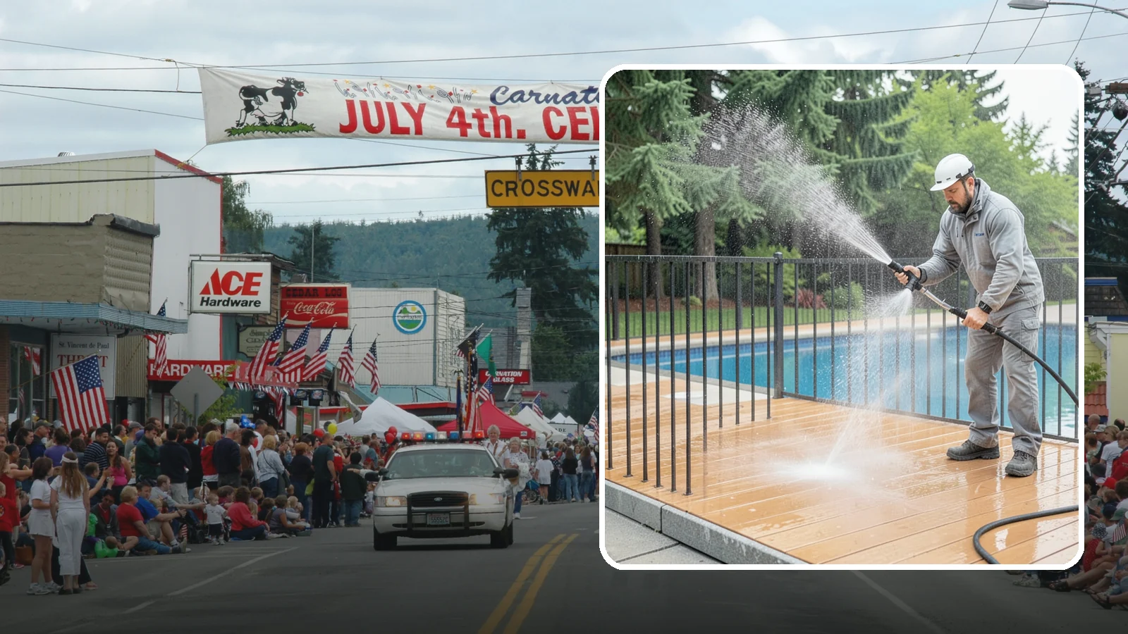 Pool Fence Cleaning in Carnation, King County, WA - We clean pool safety fencing so aluminum, glass, or mesh barriers stay clear of the grime that dulls them in the wet season.