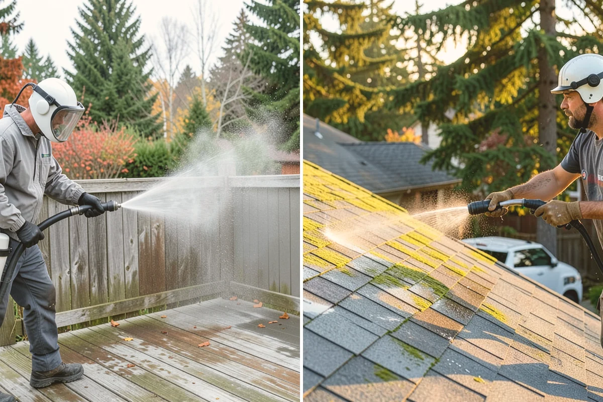 Pool Fence Cleaning in Eatonville, Pierce County, WA - Identify the fence material and hardware type