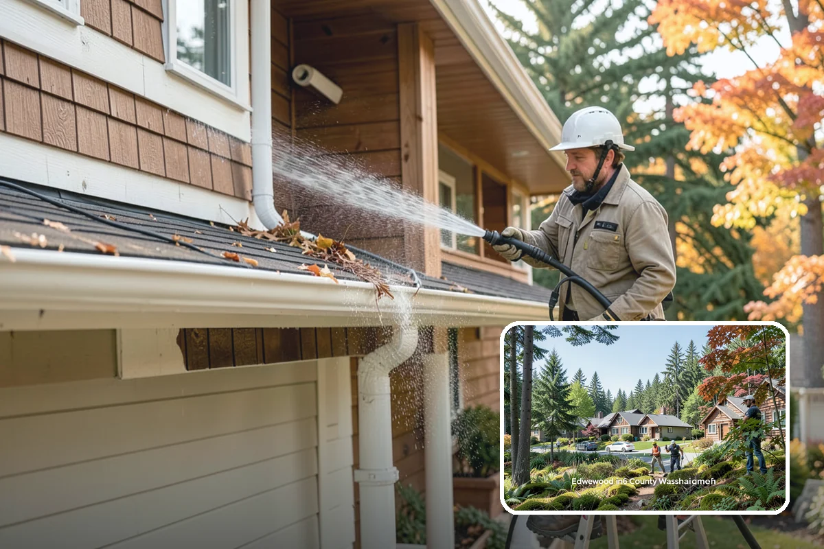 Pool Fence Cleaning in Edgewood, Pierce County, WA - Cleans glass, aluminum, and mesh fencing appropriately
