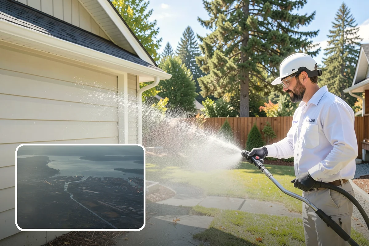 Pool Fence Cleaning in Fife, Pierce County, WA - Cleans glass, aluminum, and mesh fencing appropriately