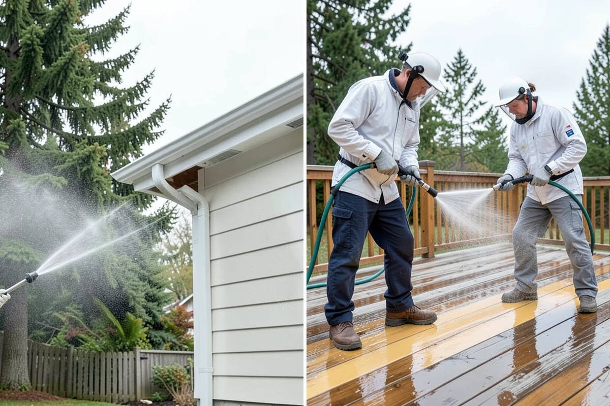 Pool Fence Cleaning in Fircrest, Pierce County, WA - Identify the fence material and hardware type