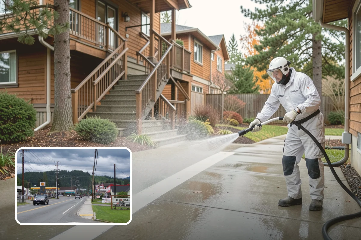 Pool Fence Cleaning in Granite Falls, Snohomish County, WA - Cleans glass, aluminum, and mesh fencing appropriately