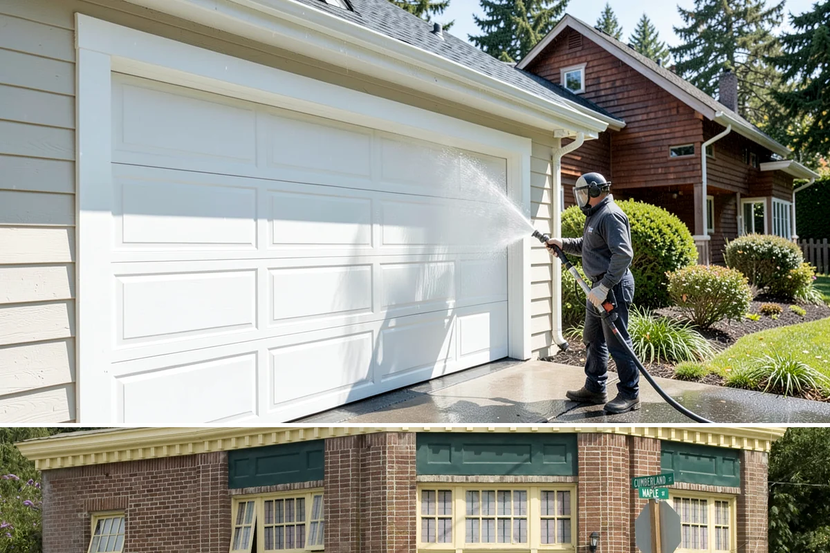 Pool Fence Cleaning in Hamilton, Skagit County, WA - A spring cleaning readies the fence for a summer of clear, safe sightlines to the pool.