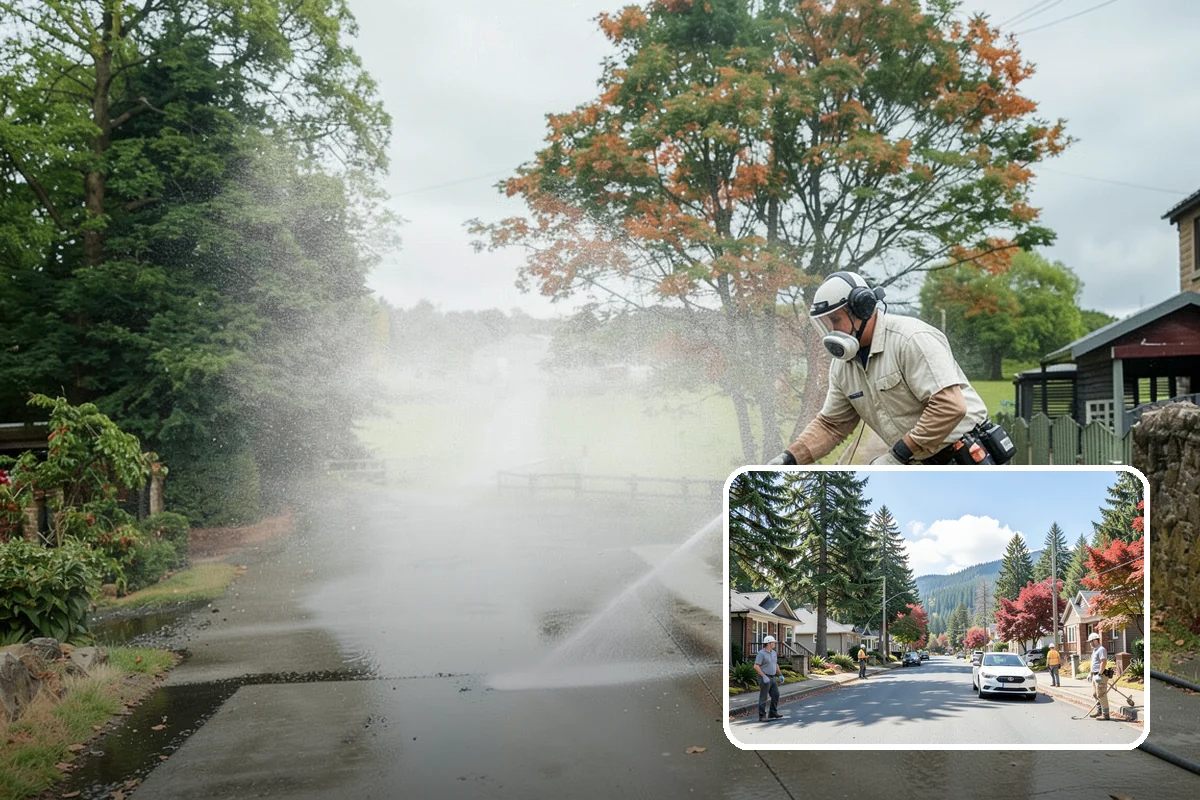 Pool Fence Cleaning in Hunts Point, King County, WA - Cleans glass, aluminum, and mesh fencing appropriately