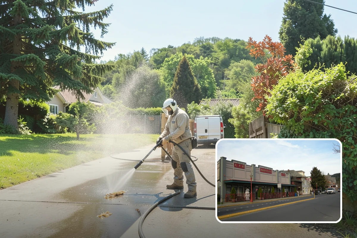 Pool Fence Cleaning in Issaquah, King County, WA - Cleans glass, aluminum, and mesh fencing appropriately