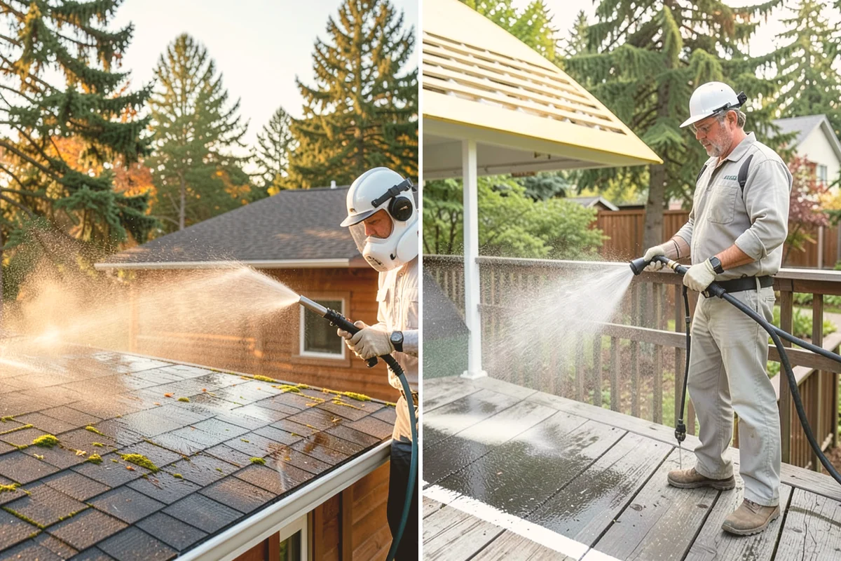 Pool Fence Cleaning in Kirkland, King County, WA - Identify the fence material and hardware type
