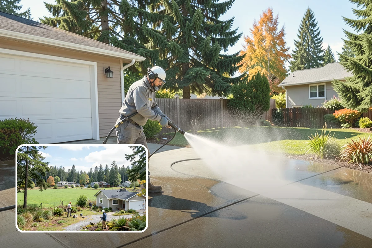 Pool Fence Cleaning in Lyman, Skagit County, WA - Cleans glass, aluminum, and mesh fencing appropriately
