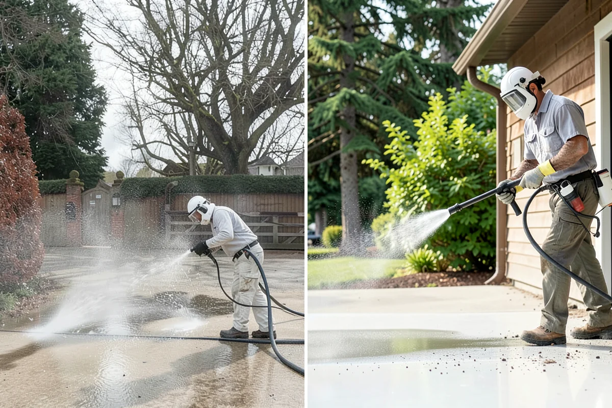 Pool Fence Cleaning in Lyman, Skagit County, WA - Identify the fence material and hardware type