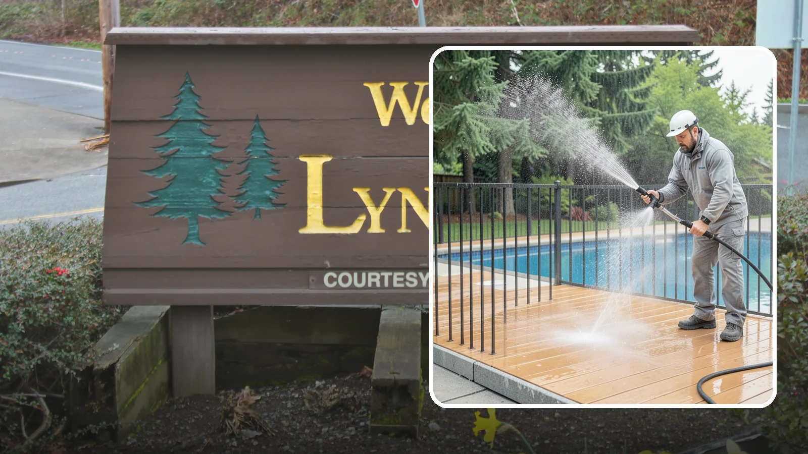 Pool Fence Cleaning in Lynnwood, Snohomish County, WA - We clean pool safety fencing so aluminum, glass, or mesh barriers stay clear of the grime that dulls them in the wet season.