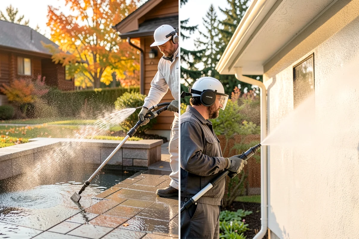 Pool Fence Cleaning in Maple Valley, King County, WA - Identify the fence material and hardware type