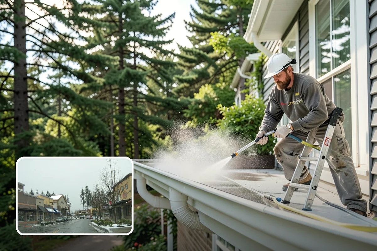 Pool Fence Cleaning in Mill Creek, Snohomish County, WA - Cleans glass, aluminum, and mesh fencing appropriately