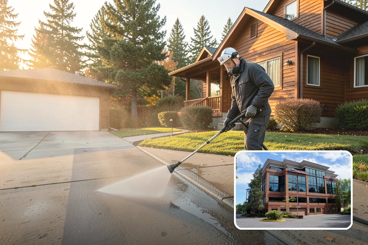 Pool Fence Cleaning in Mountlake Terrace, Snohomish County, WA - Cleans glass, aluminum, and mesh fencing appropriately