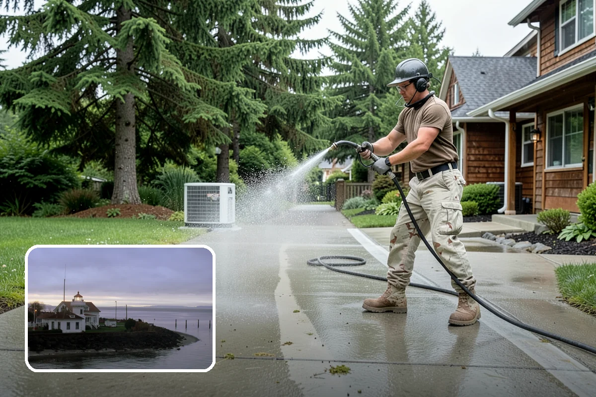 Pool Fence Cleaning in Mukilteo, Snohomish County, WA - Cleans glass, aluminum, and mesh fencing appropriately