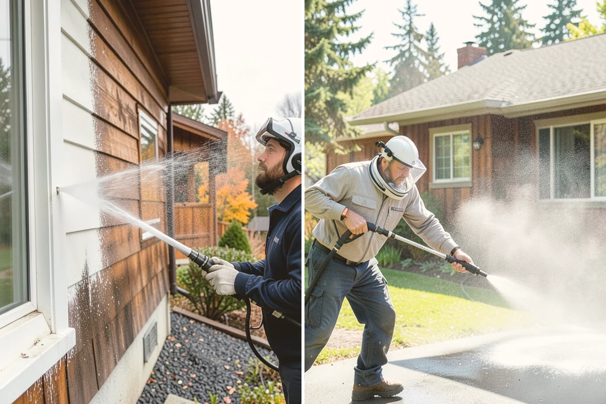 Pool Fence Cleaning in Orting, Pierce County, WA - Identify the fence material and hardware type