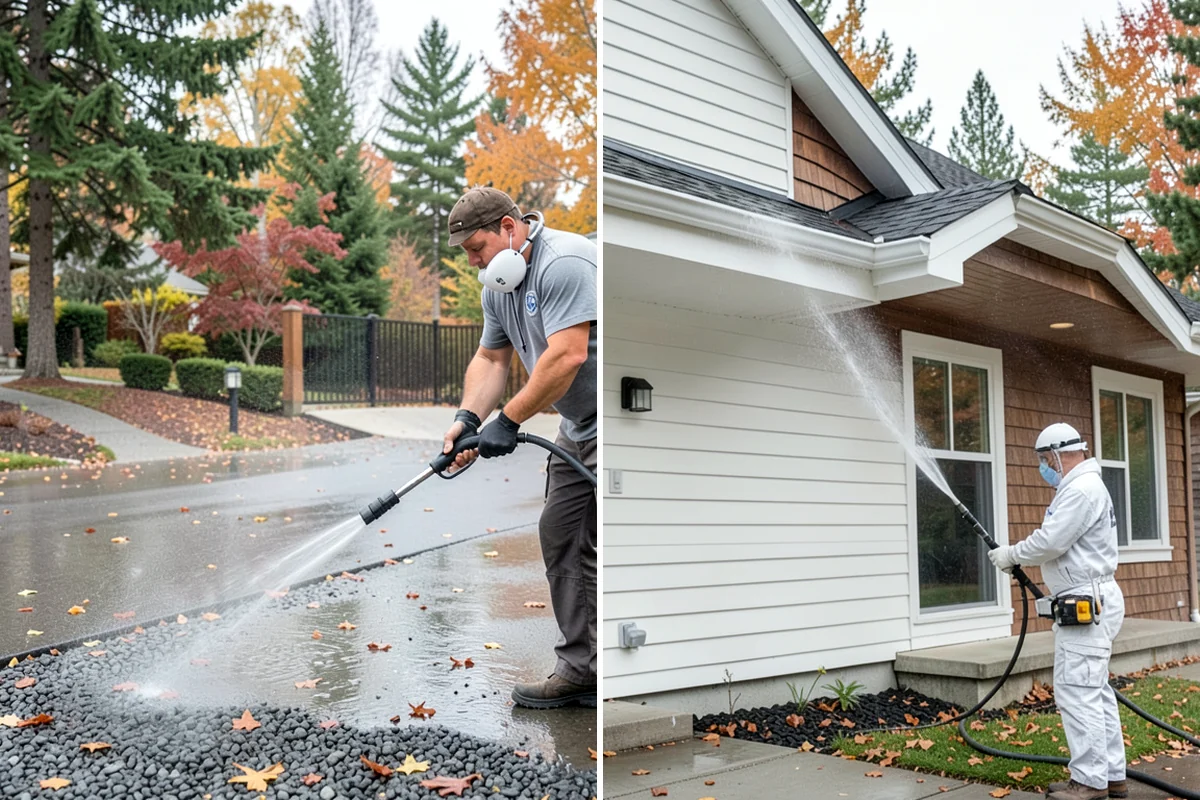 Pool Fence Cleaning in Pacific, King County, WA - Identify the fence material and hardware type