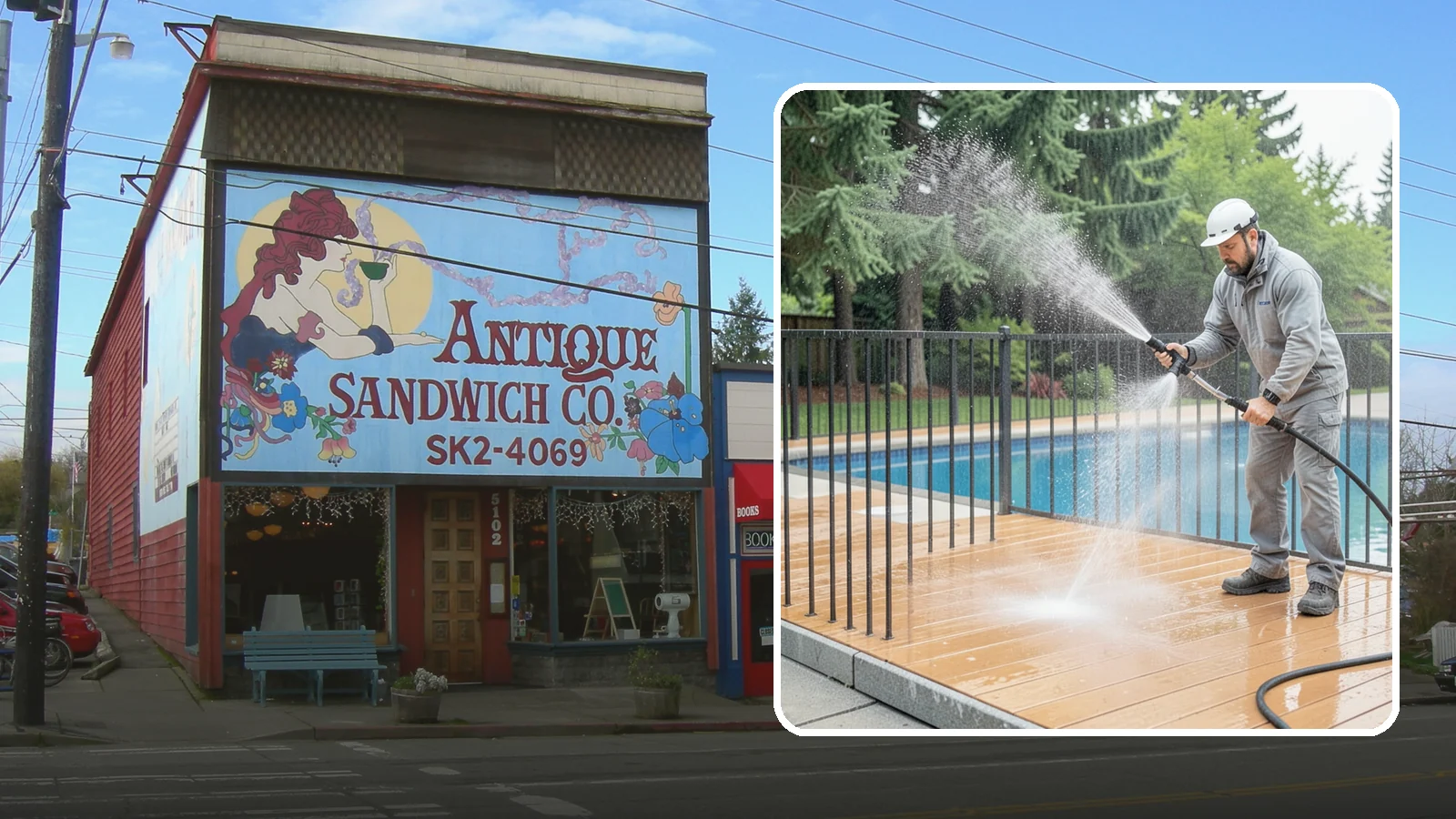 Pool Fence Cleaning in Ruston, Pierce County, WA - We clean pool safety fencing so aluminum, glass, or mesh barriers stay clear of the grime that dulls them in the wet season.