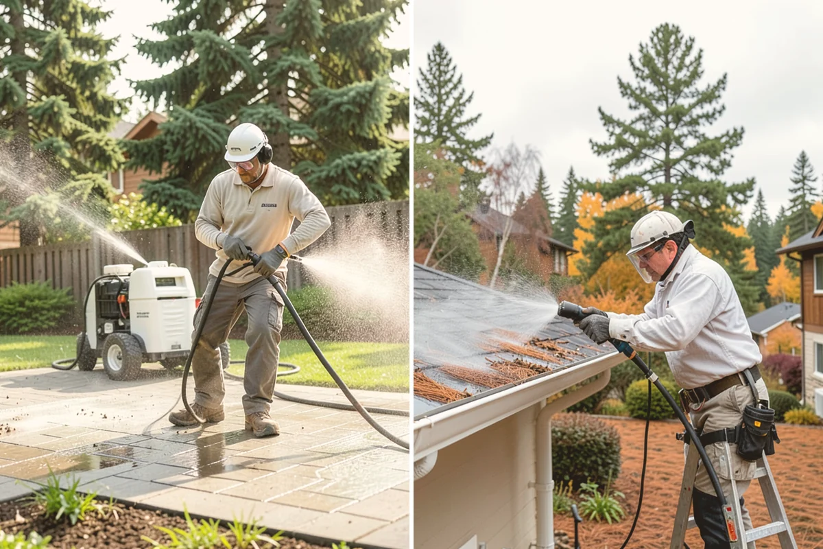 Pool Fence Cleaning in Sammamish, King County, WA - Identify the fence material and hardware type