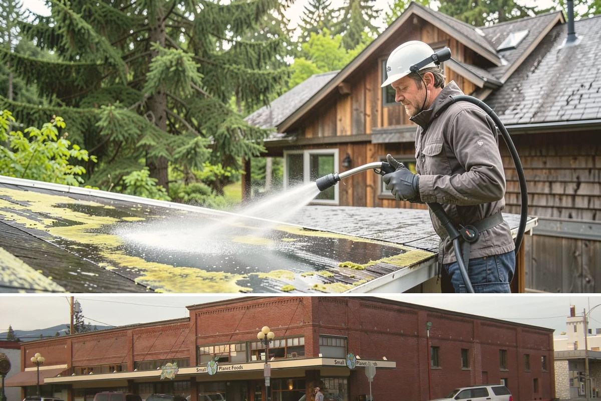 Pool Fence Cleaning in Sedro-Woolley, Skagit County, WA - A spring cleaning readies the fence for a summer of clear, safe sightlines to the pool.