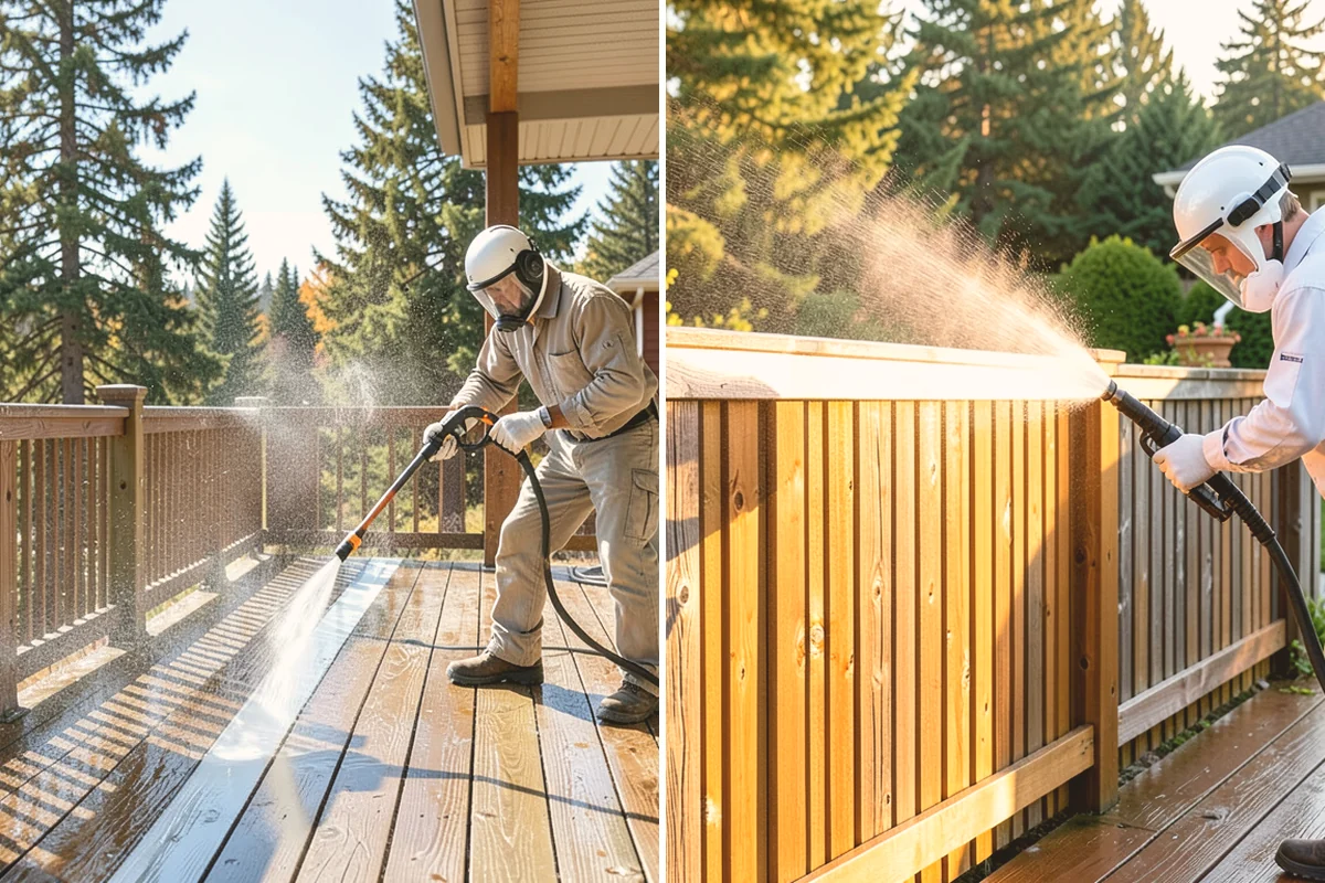 Pool Fence Cleaning in Stanwood, Snohomish County, WA - Identify the fence material and hardware type