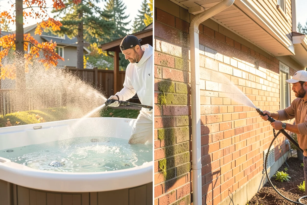 Pool Fence Cleaning in Steilacoom, Pierce County, WA - Identify the fence material and hardware type