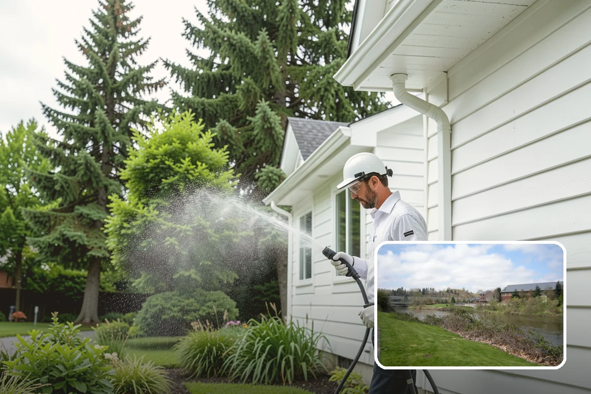 Pool Fence Cleaning in Tukwila, King County, WA - Cleans glass, aluminum, and mesh fencing appropriately