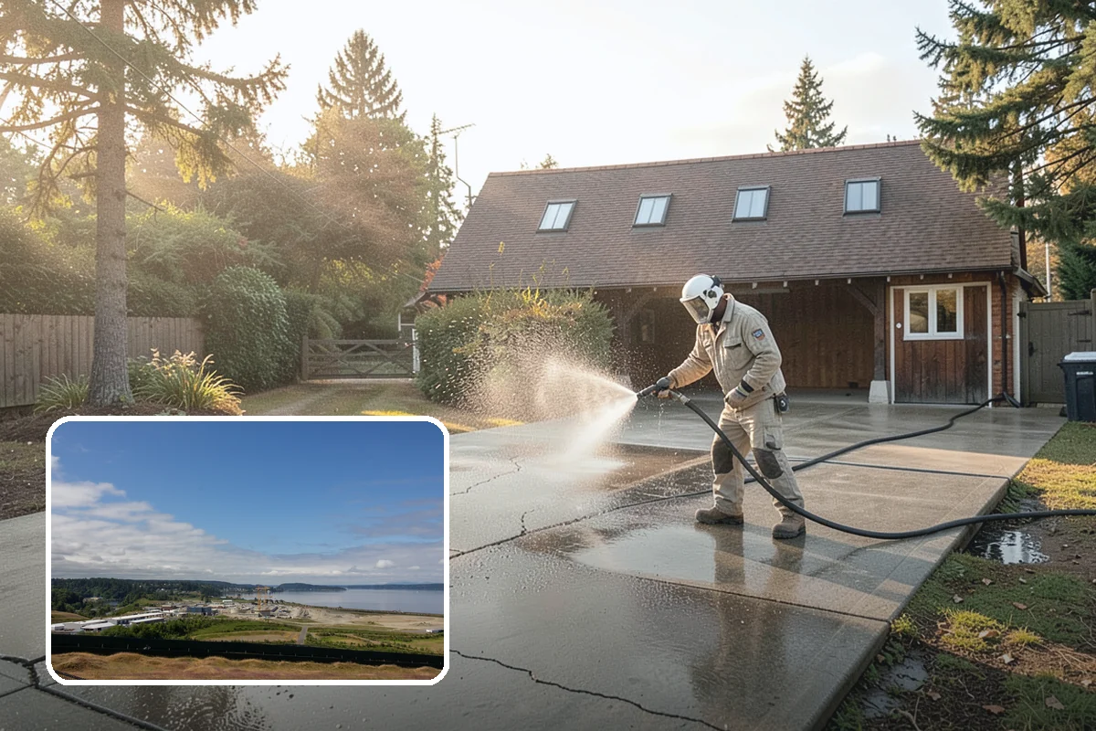Pool Fence Cleaning in University Place, Pierce County, WA - Cleans glass, aluminum, and mesh fencing appropriately