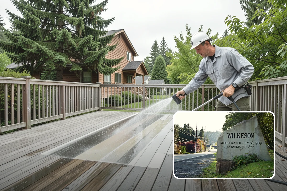 Pool Fence Cleaning in Wilkeson, Pierce County, WA - Cleans glass, aluminum, and mesh fencing appropriately