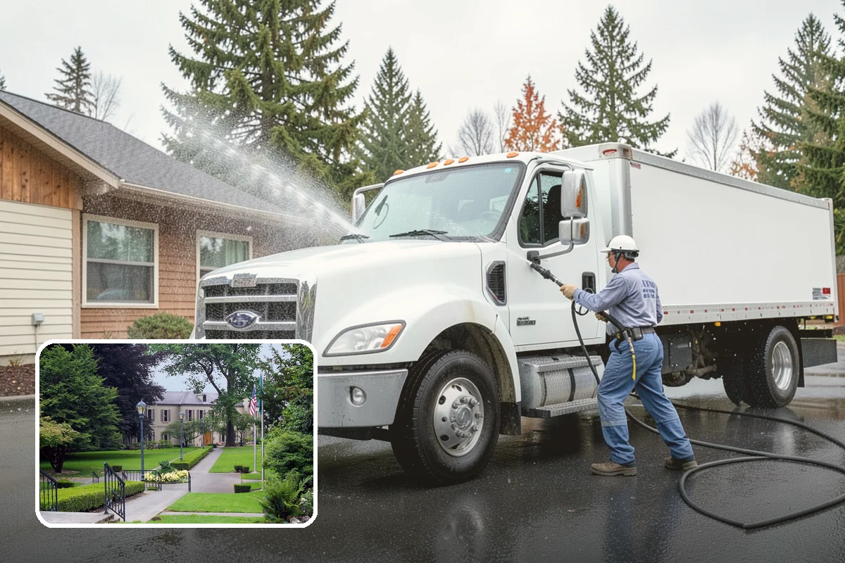 Pool Fence Cleaning in Woodinville, King County, WA - Cleans glass, aluminum, and mesh fencing appropriately
