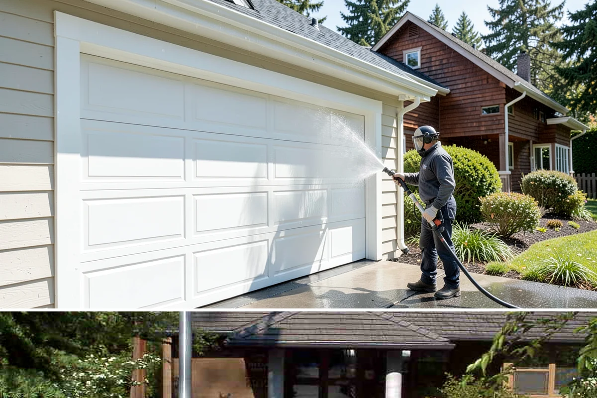 Pool Fence Cleaning in Yarrow Point, King County, WA - A spring cleaning readies the fence for a summer of clear, safe sightlines to the pool.