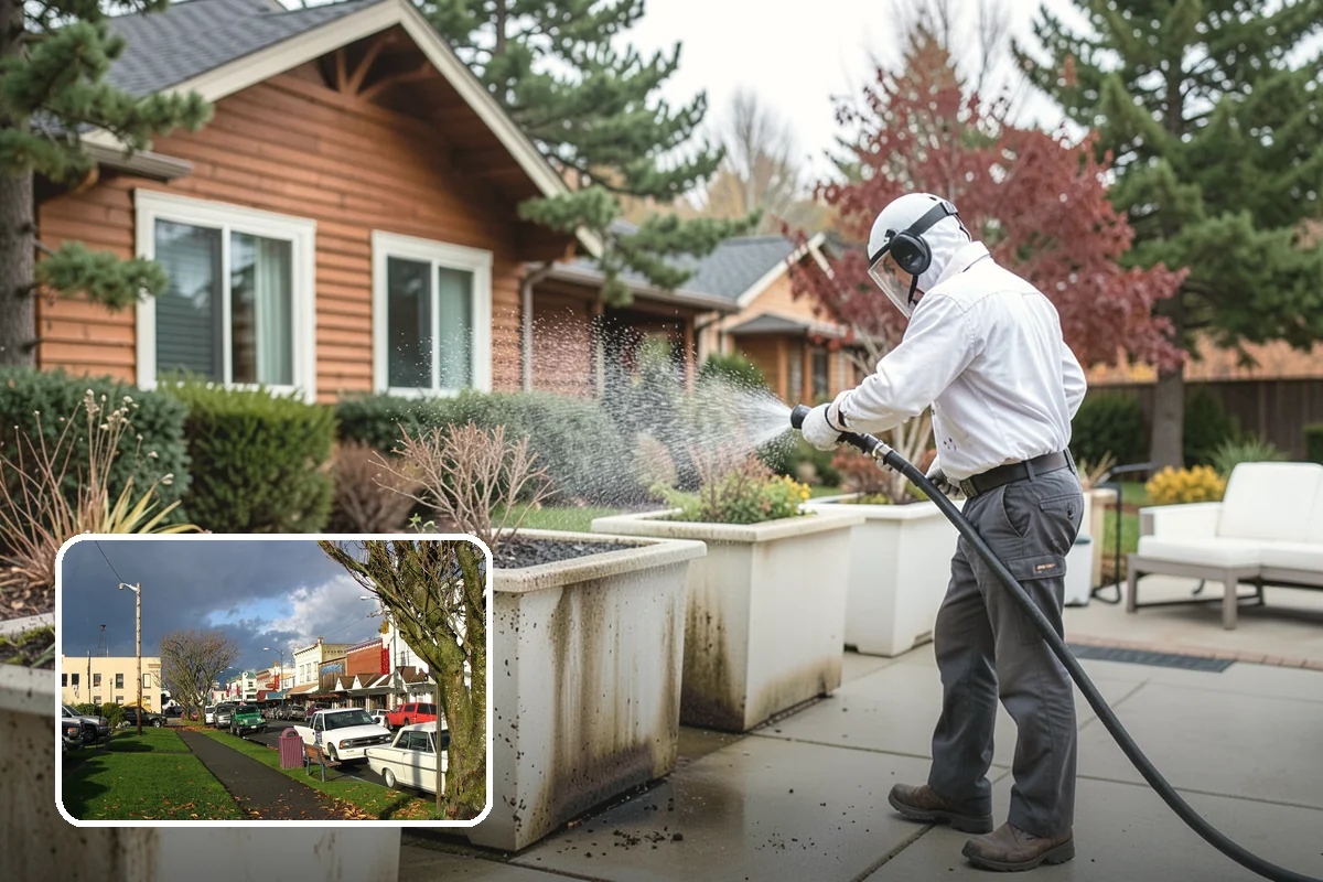 Porch Cleaning in Arlington, Snohomish County, WA - Removes moss and slick film from high-traffic porch floors