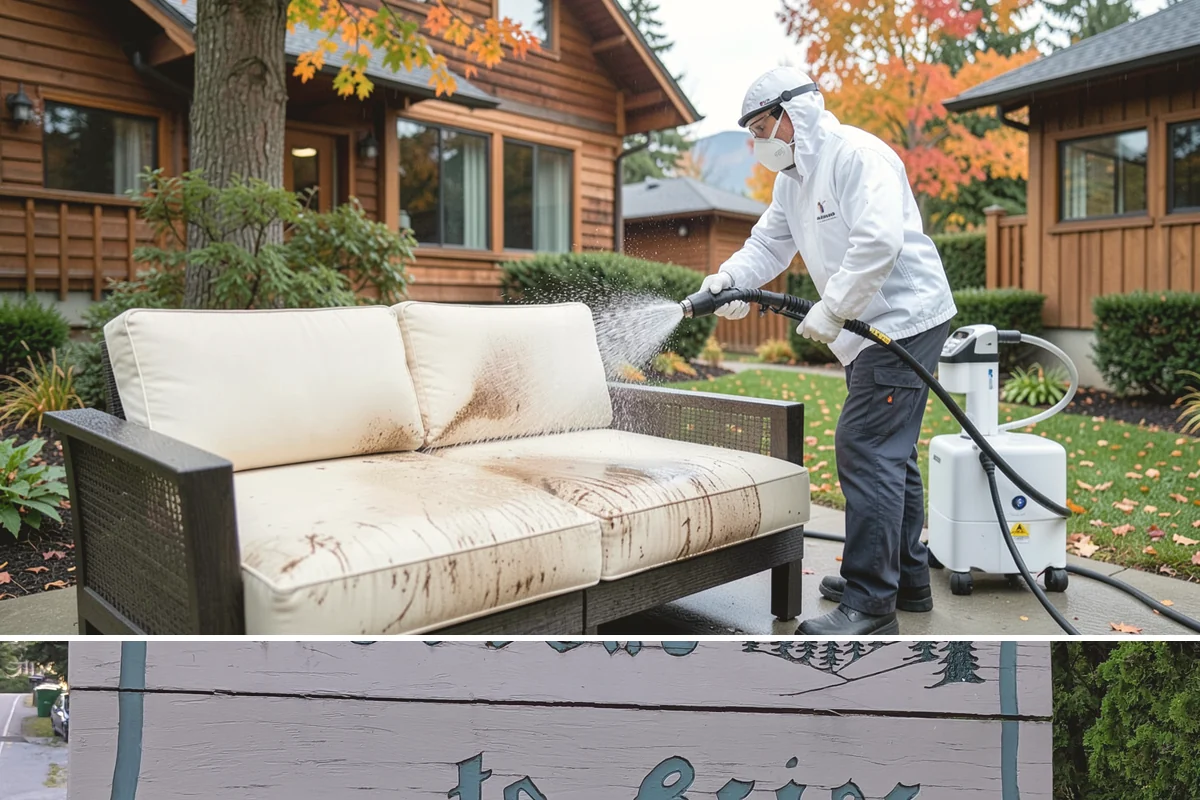 Porch Cleaning in Brier, Snohomish County, WA - Late spring is prime for porch cleaning, clearing winter moss and spring pollen just as outdoor season begins.