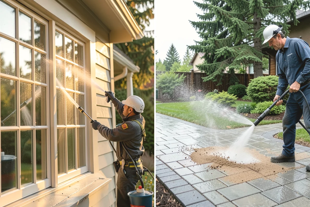 Porch Cleaning in Carnation, King County, WA - Clear furniture, mats, and loose debris from the porch