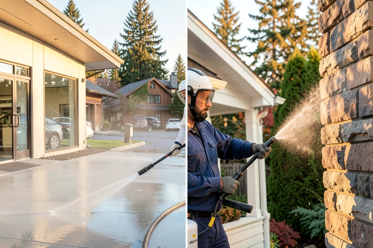 Porch Cleaning in Concrete, Skagit County, WA - Clear furniture, mats, and loose debris from the porch