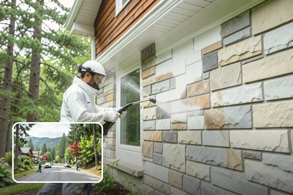 Porch Cleaning in Darrington, Snohomish County, WA - Removes moss and slick film from high-traffic porch floors