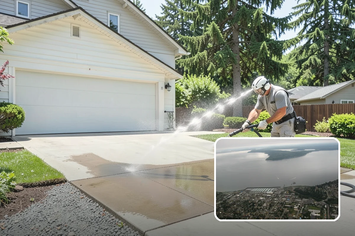 Porch Cleaning in Des Moines, King County, WA - Removes moss and slick film from high-traffic porch floors