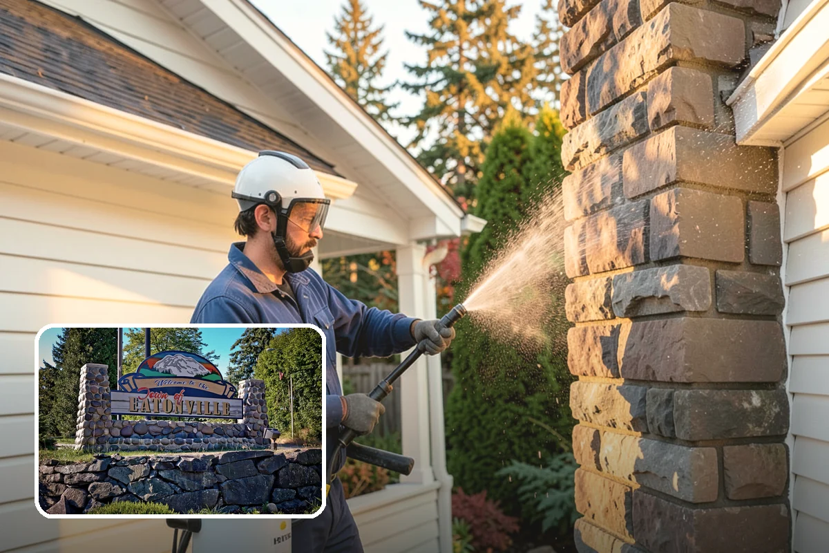 Porch Cleaning in Eatonville, Pierce County, WA - Removes moss and slick film from high-traffic porch floors