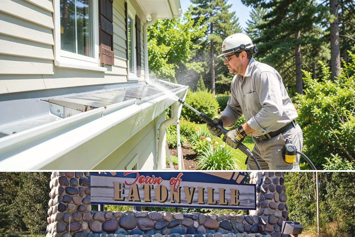 Porch Cleaning in Eatonville, Pierce County, WA - Late spring is prime for porch cleaning, clearing winter moss and spring pollen just as outdoor season begins.